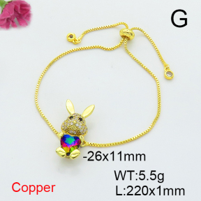 Fashion Copper Bracelet  F6B405188aajl-G030