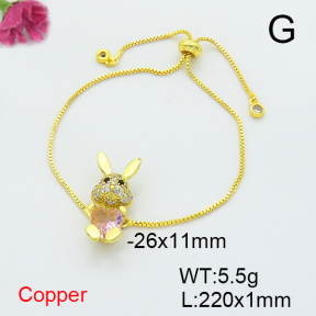 Fashion Copper Bracelet  F6B405189aajl-G030