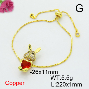 Fashion Copper Bracelet  F6B405190aajl-G030