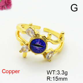 Fashion Copper Ring  F6R300309baka-L002