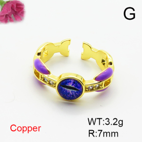 Fashion Copper Ring  F6R300321baka-L002