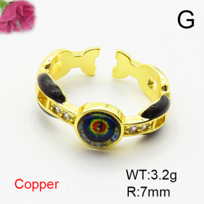 Fashion Copper Ring  F6R300323baka-L002
