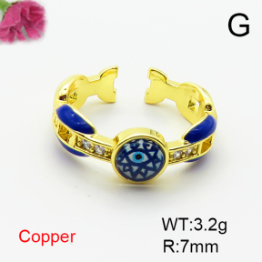 Fashion Copper Ring  F6R300325baka-L002