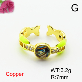 Fashion Copper Ring  F6R300328baka-L002