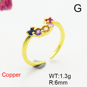Fashion Copper Ring  F6R401099aajl-L002