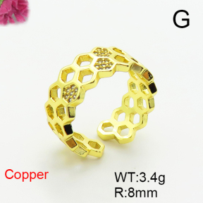 Fashion Copper Ring  F6R401101baka-L002