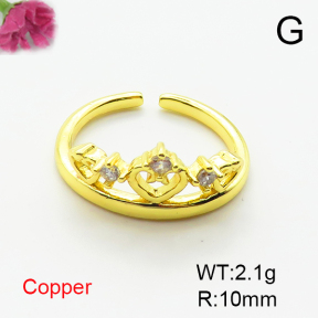 Fashion Copper Ring  F6R401104aajl-L002