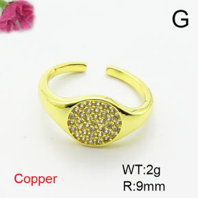 Fashion Copper Ring  F6R401105baka-L002
