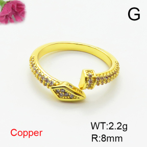 Fashion Copper Ring  F6R401115aakl-L002