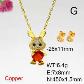 Fashion Copper Sets  F6S004031aajl-G030