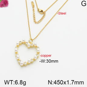 Fashion Copper Necklace  F5N300053ahjb-J40