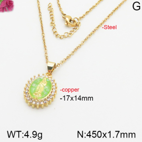 Fashion Copper Necklace  F5N400545ahjb-J40