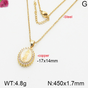 Fashion Copper Necklace  F5N400547ahjb-J40