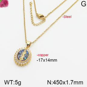 Fashion Copper Necklace  F5N400548ahjb-J40