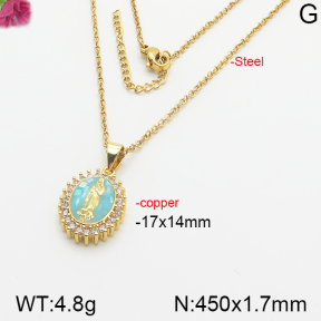 Fashion Copper Necklace  F5N400550ahjb-J40