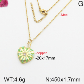 Fashion Copper Necklace  F5N400557ahjb-J40
