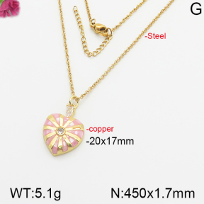 Fashion Copper Necklace  F5N400558ahjb-J40