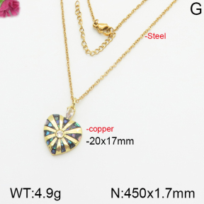 Fashion Copper Necklace  F5N400560ahjb-J40