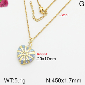 Fashion Copper Necklace  F5N400561ahjb-J40