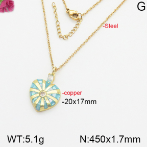 Fashion Copper Necklace  F5N400562ahjb-J40