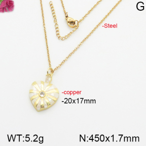 Fashion Copper Necklace  F5N400563ahjb-J40