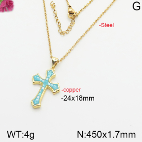 Fashion Copper Necklace  F5N400566ahjb-J40