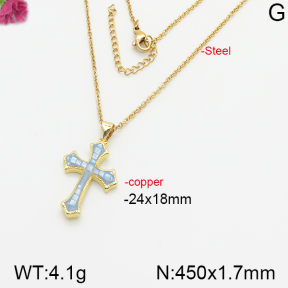 Fashion Copper Necklace  F5N400567ahjb-J40