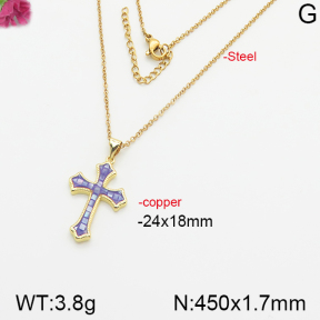 Fashion Copper Necklace  F5N400568ahjb-J40