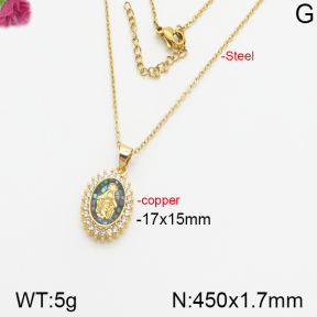 Fashion Copper Necklace  F5N400573ahjb-J40