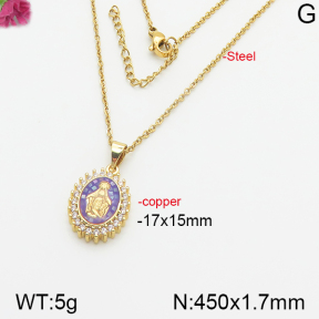 Fashion Copper Necklace  F5N400574ahjb-J40