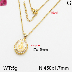 Fashion Copper Necklace  F5N400575ahjb-J40