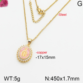 Fashion Copper Necklace  F5N400576ahjb-J40