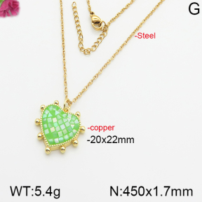 Fashion Copper Necklace  F5N400580ahjb-J40