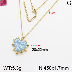 Fashion Copper Necklace  F5N400581ahjb-J40