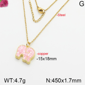 Fashion Copper Necklace  F5N400584ahjb-J40