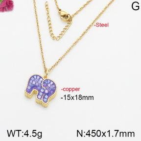Fashion Copper Necklace  F5N400585ahjb-J40