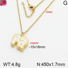 Fashion Copper Necklace  F5N400586ahjb-J40