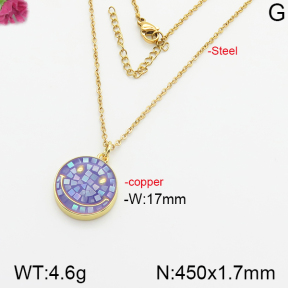 Fashion Copper Necklace  F5N400589ahjb-J40
