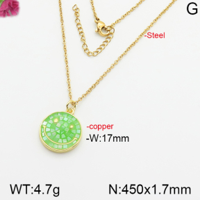 Fashion Copper Necklace  F5N400590ahjb-J40