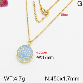 Fashion Copper Necklace  F5N400592ahjb-J40