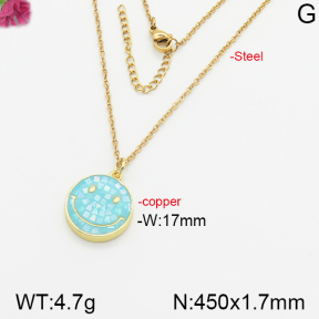 Fashion Copper Necklace  F5N400593ahjb-J40