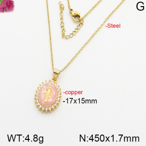 Fashion Copper Necklace  F5N400601ahjb-J40