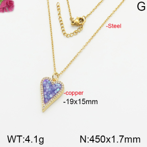 Fashion Copper Necklace  F5N400605ahjb-J40