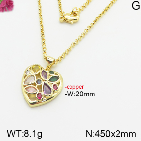 Fashion Copper Necklace  F5N400616ahjb-J40