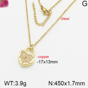 Fashion Copper Necklace  F5N400617vbpb-J40