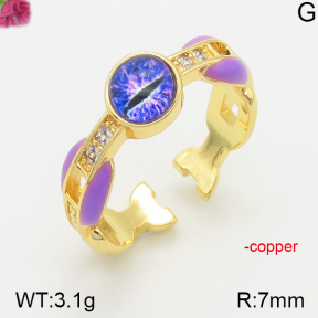 Fashion Copper Ring  F5R300106bbov-J111