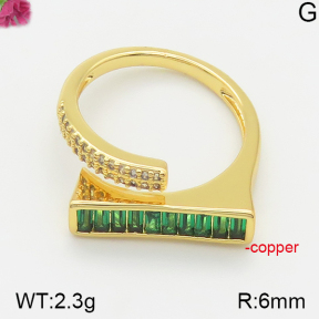 Fashion Copper Ring  F5R400293bbov-J111