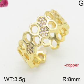 Fashion Copper Ring  F5R400304bbov-J111
