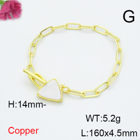 Fashion Copper Bracelet  F6B300731bbml-L024