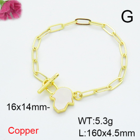 Fashion Copper Bracelet  F6B300732bbml-L024